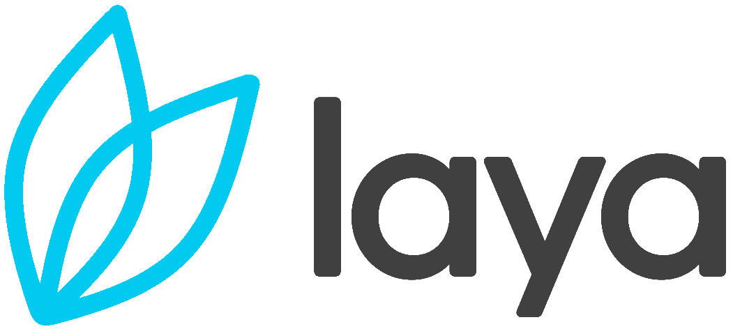 Logo de Laya, la plateforme en ligne de gestion d'activité et de facturation utilisée par NetAndFair pour ses consultants.